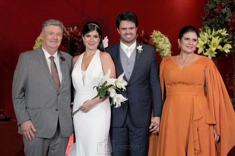 Carlos José Maia, Taynã Ginepri, André Boris e Christiane Boris