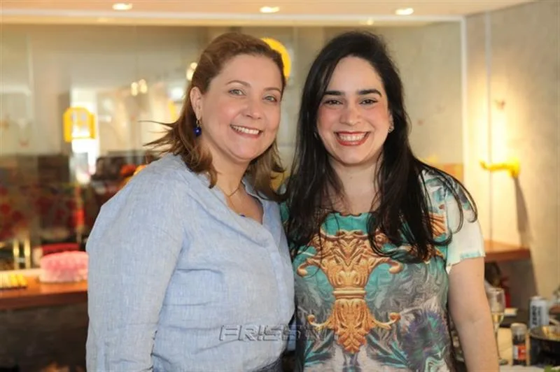 Andrea Delfino e Paula Bezerra