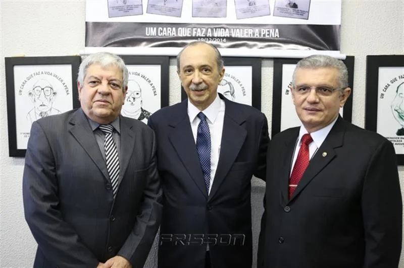 Jeferson Quesado, José Augusto Dias e Tarcísio Lima Verde