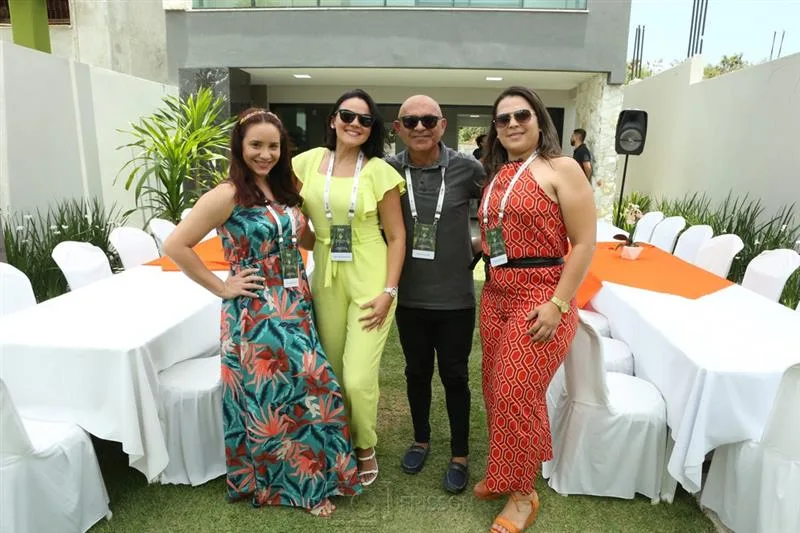 Ana Maria Mota, Ana Maria Santos, Marcio Gleide e Geane Rebouças