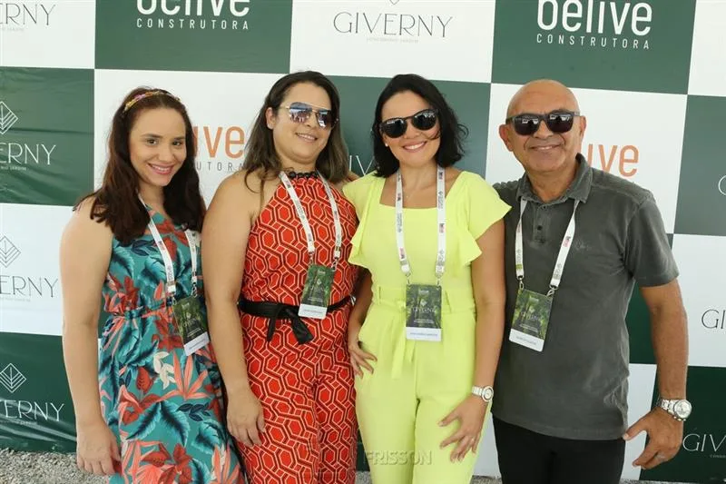 Ana Maria Mota, Geane Rebouças, Ana Maria Santos e Marcio Gleide