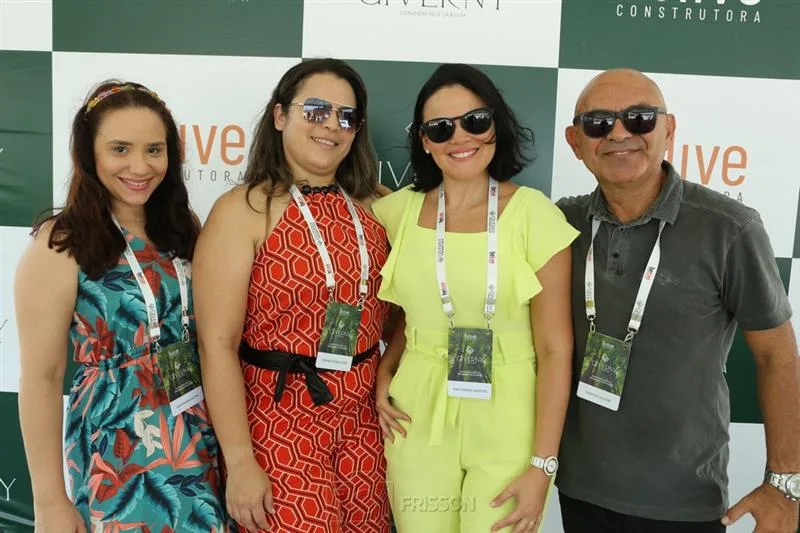 Ana Maria Mota, Geane Rebouças, Ana Maria Santos e Marcio Gleide