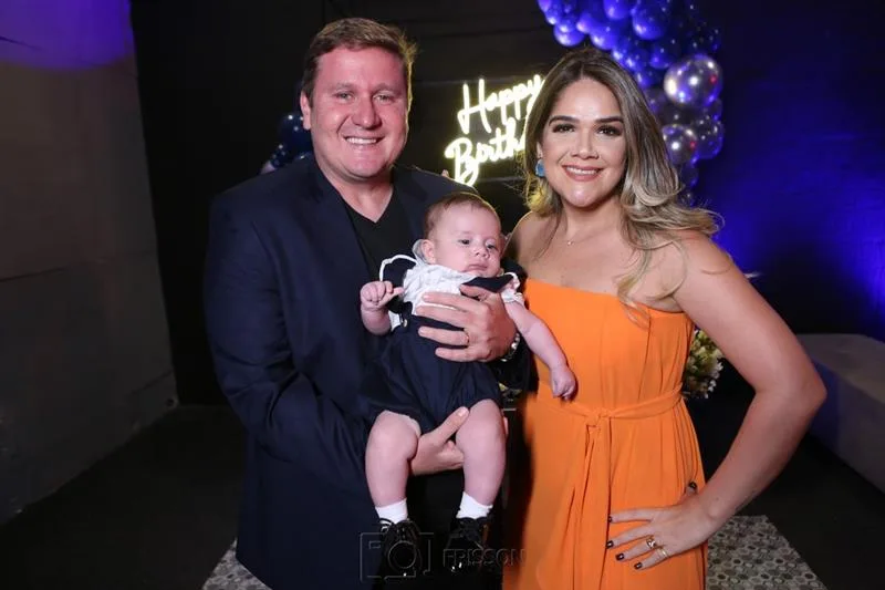 Marcos, Marcos Filho e Natalia Freitas