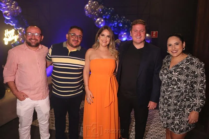 Alex Carlota, Junior Torres, Natalia, Marcos Freitas e Cinndy Raphaelly