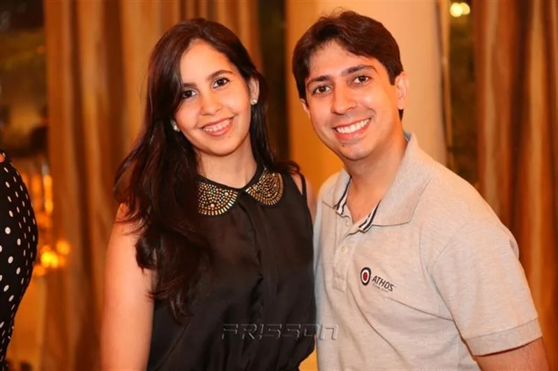 Alice Bonfim e Felipe Adjafre