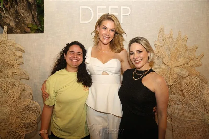 Adrielle Mesquita, Ana Hickmann e Gaída Dias