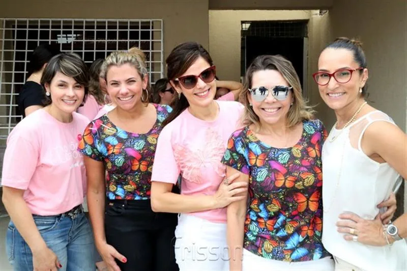 Carla Ximenes, Vanessa Queirós, Niedja Bezerra, Lilian Porto e Bianca Meneleu