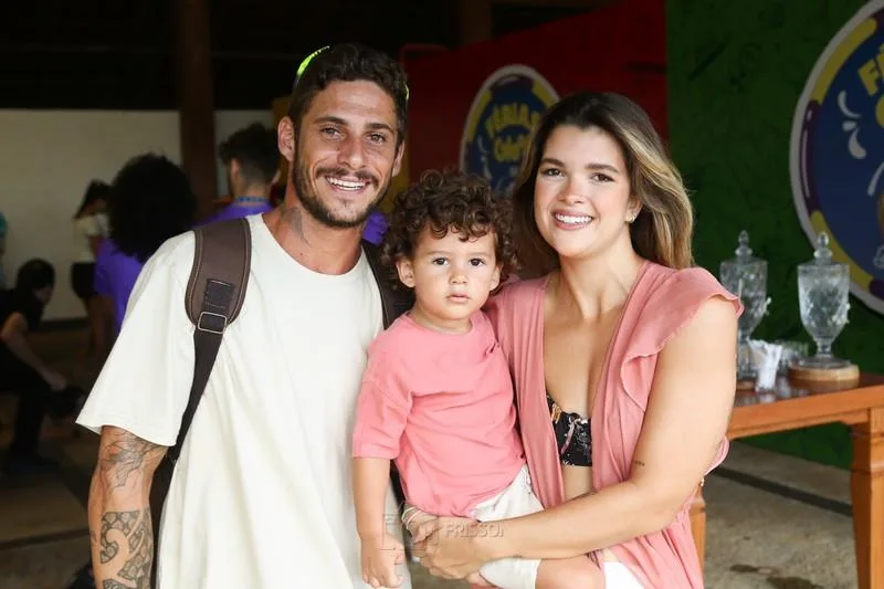 Bruno e Noah Bordovsky e Fernanda Vidal