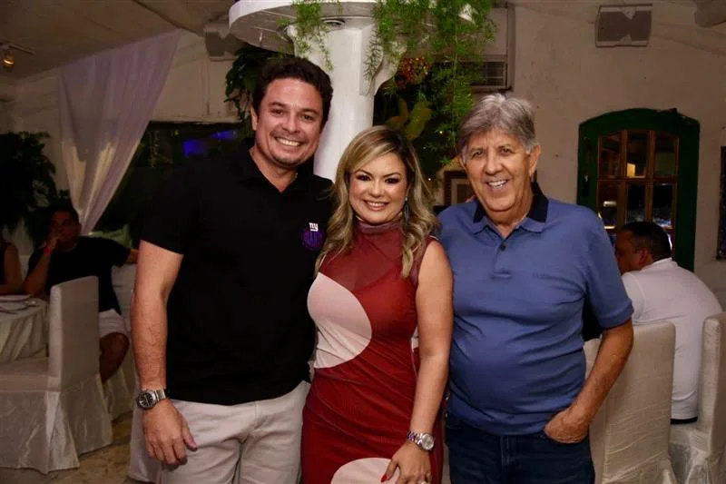 Célio Sales, Liliany Gomes e Ângelo Oliva
