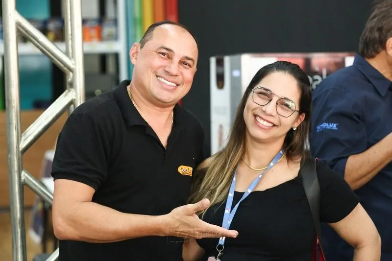Dom Léo e Marcela Lourenço