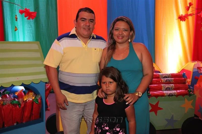 Carlos George Rodrigues, Cleisiane Oliveira e Maria Valentina