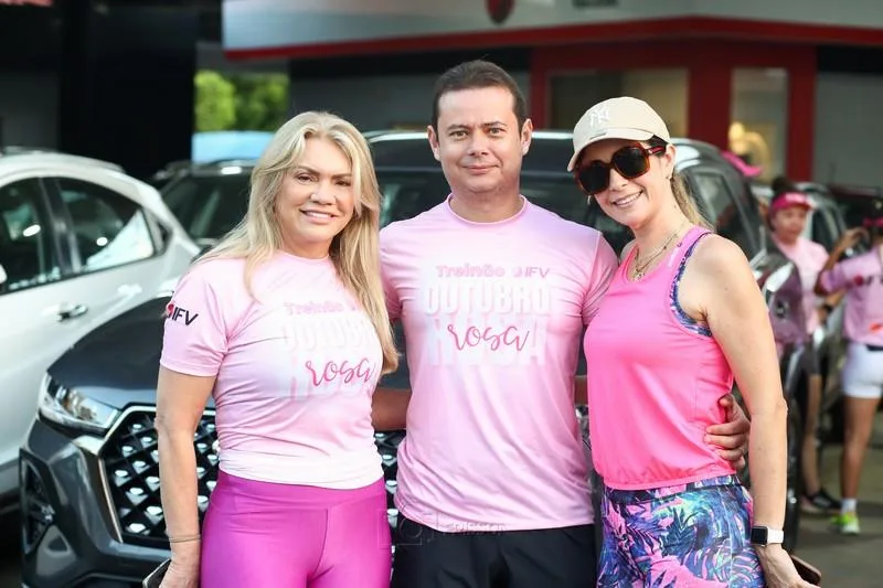Ana Feitosa, Magno e Luciana Thé
