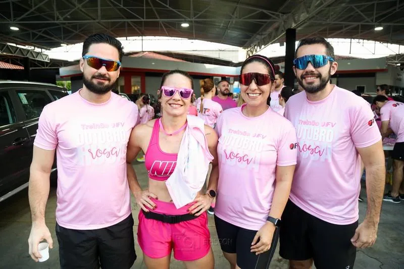 Breno Tito, Georgia Câmara, Andressa Vitor e José Salim