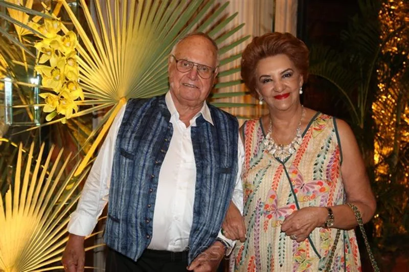 Andre Schiel e Tereza Borges
