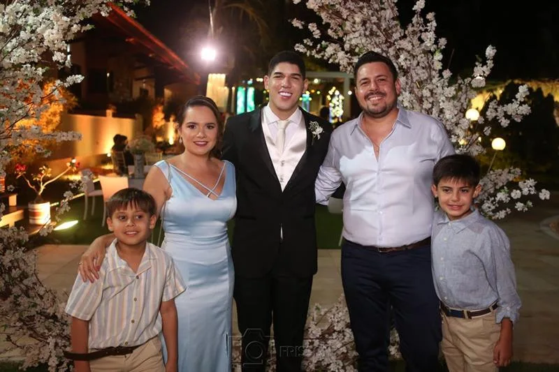 Antônio Lucas, Virgínia Silveira, Zé Vaqueiro, Antônio Pedro e Everton Silveira