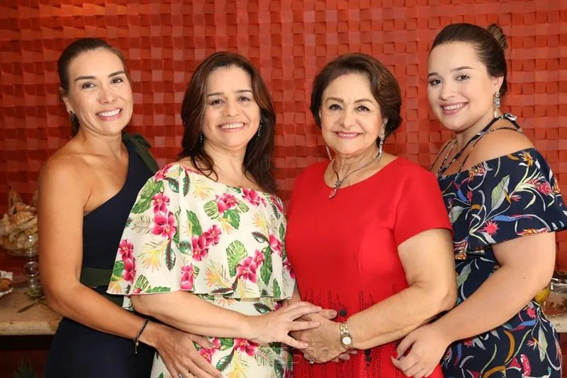 Ane Alcântara, Lia, Bárbara e Ana Paula Freire