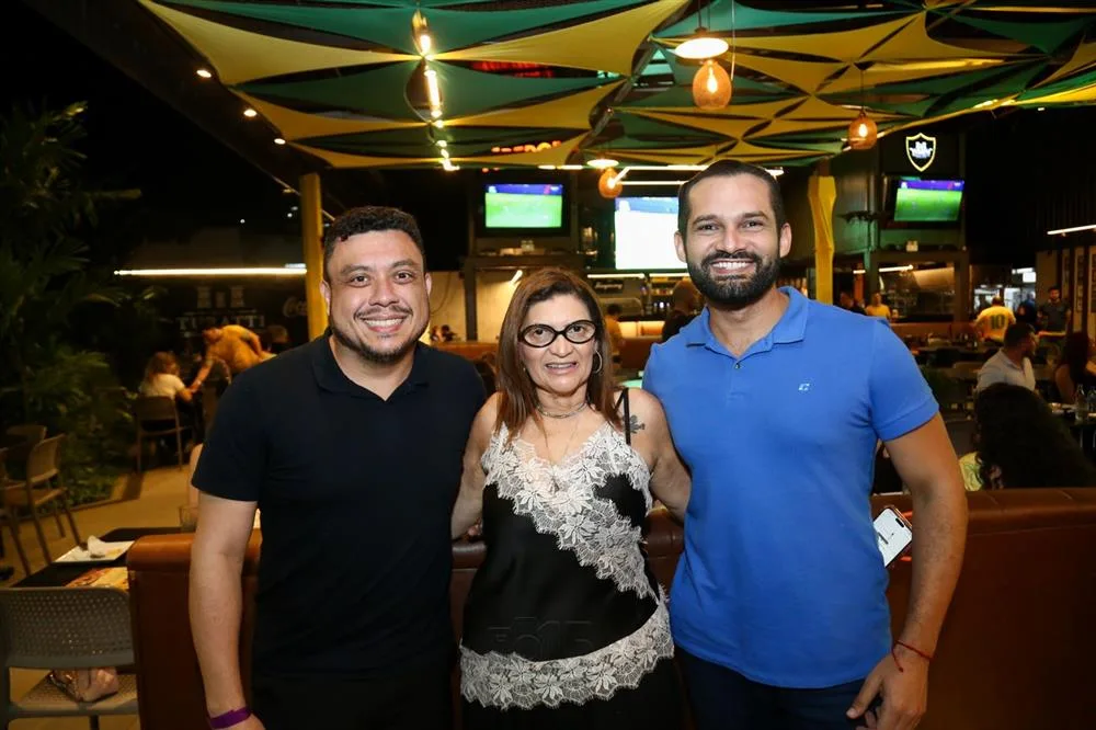Fabinho Mareano, Lúcia Ribeiro e Miguel Anderson Costa