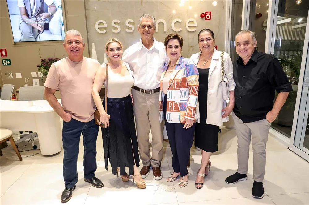 Claudio, Anoima Torres, Ricardo Bisio, Larissa Rolim, Elideni Bezerra e Adolfo Pinheiro