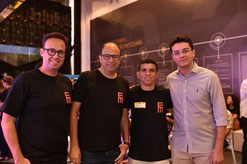 Daniel Joca, Lúcio Schneider, Rouden Galvão e Fernando Hélio