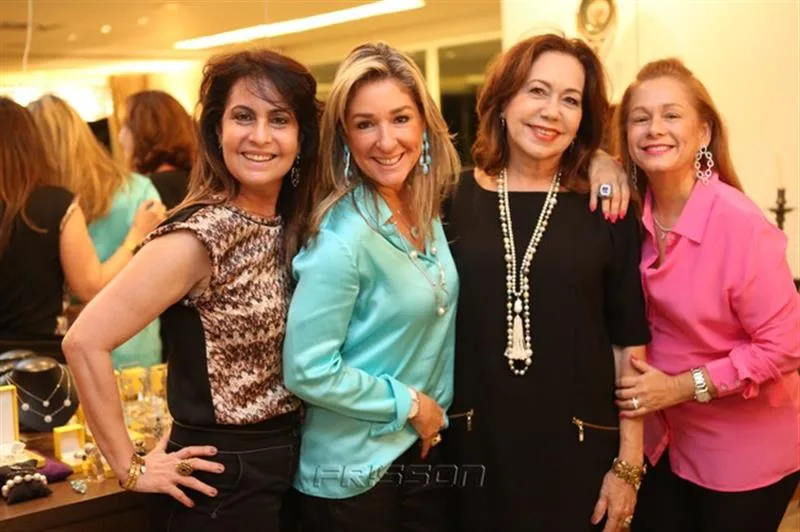 Ana Lúcia Montenegro, Leticia Linton, Ana Alcântara e Sarah Philomeno