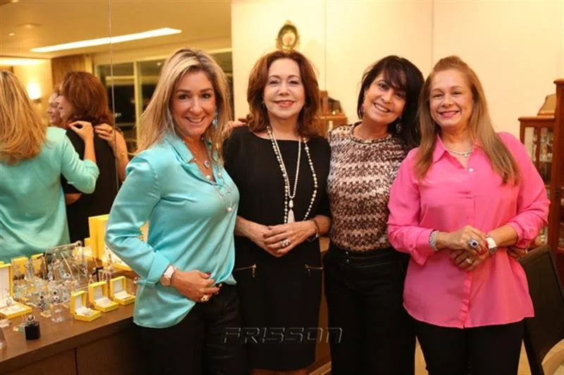 Leticia Linton, Ana Alcântara, Ana Lúcia Montenegro e Sarah Philomeno