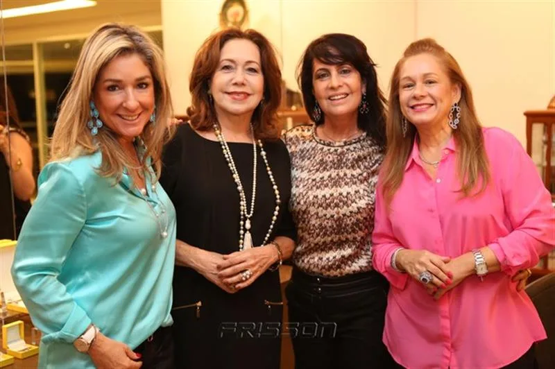 Leticia Linton, Ana Alcântara, Ana Lúcia Montenegro e Sarah Philomeno