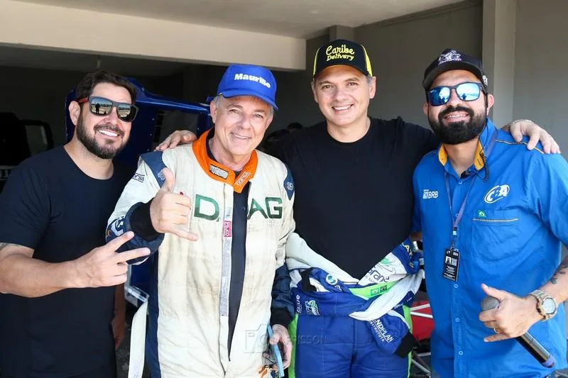 Adriano Rabelo, Mauro Reis, Lutianne Soares e Bocão