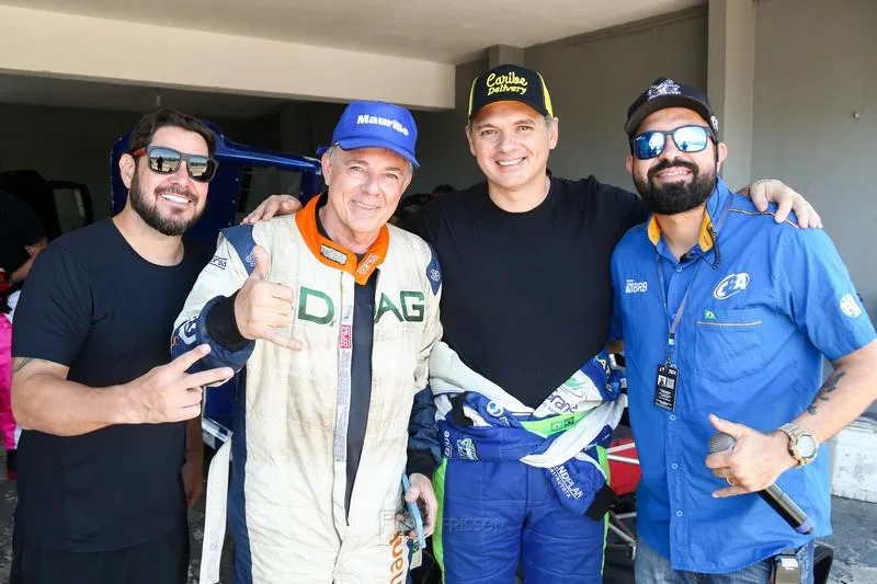Adriano Rabelo, Mauro Reis, Lutianne Soares e Bocão