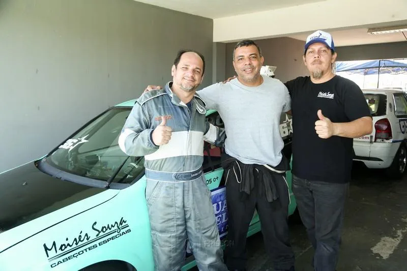 Ângelo Lavor, Ernesto Medeiros e Moisés Souza