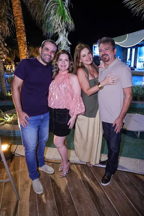 Adolfo Dantas, Clarisse Barreto, Hilária Barreto e Joao Nogueira