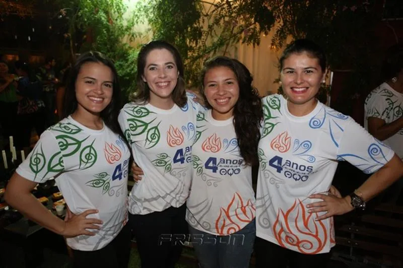 Jaqueline Almeida, Jeniffer Soares, Mayra Barbosa e Camille Belchior