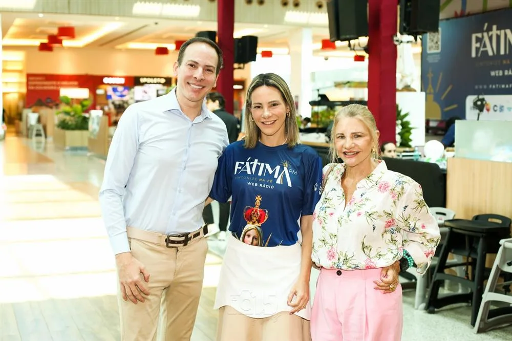 Darlington Mesquita, Gaída Dias e Rosângela Souza