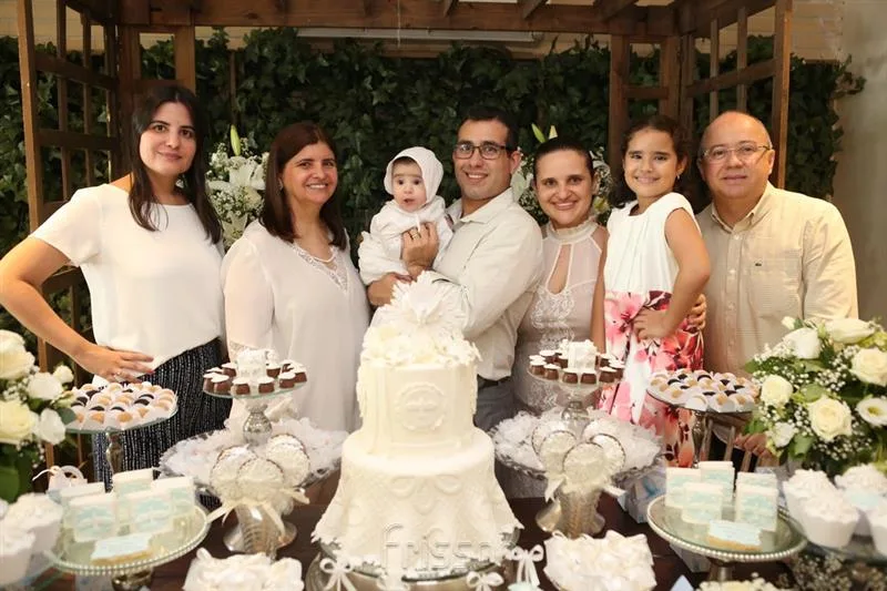 Manuela, Dorotéia Ribeiro, Joshua, Marcus Aurélio Campos, Letícia Ribeiro e Rebeca, João Araújo