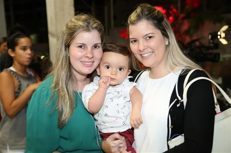 Adriana, Gabriel Loureiro e Lurdinha Brasil