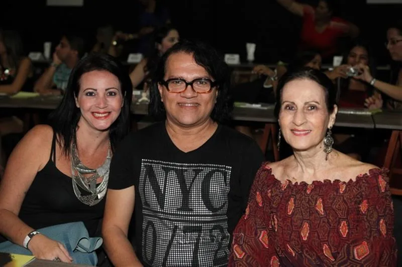 Alessandra Abreu, Sérgio Aragão e Rejane Abreu