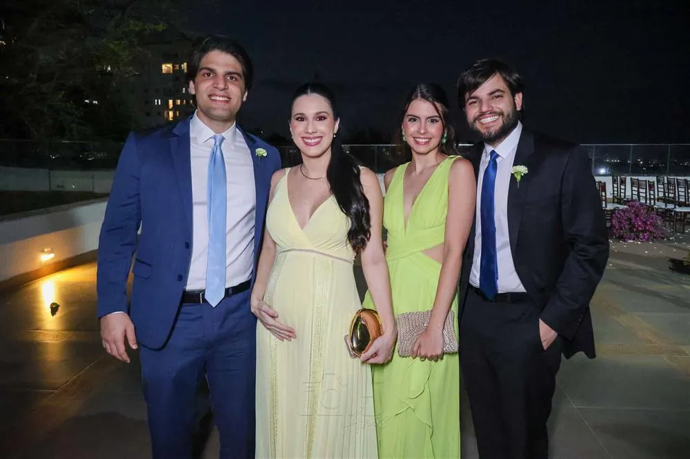 Carlos Gazelli, Nathalia Levi, Julia Sanford e Pedro Jorge Medeiros