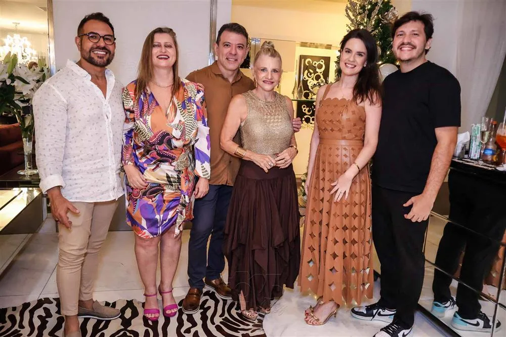 Adam Vieira, Thelma Regina, Alan Carvalho, Rosângela Dias, Natalia Hartmann e Everton Alves