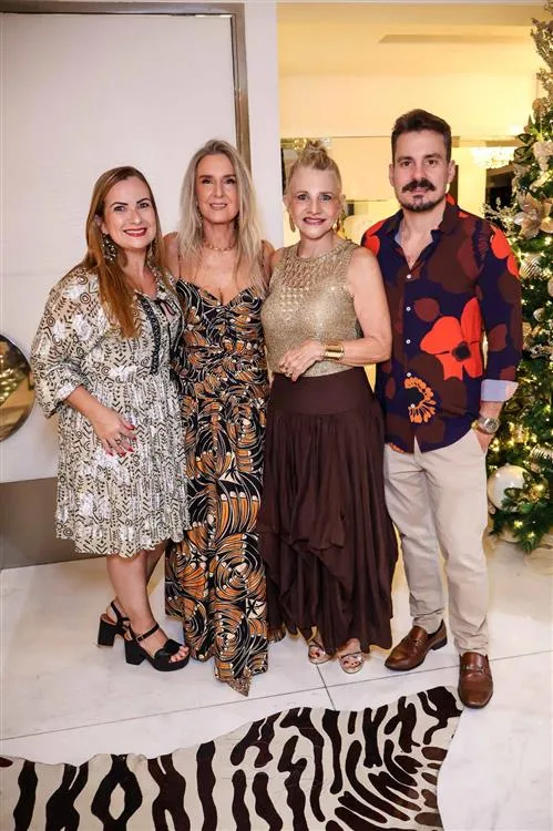 Briane de Castro, Simone Hartmann, Rosângela Dias e Miguel Filho