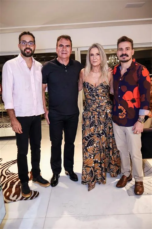 Igor Brito, Ricardo Ramalho, Simone Hartmann e Miguel Filho