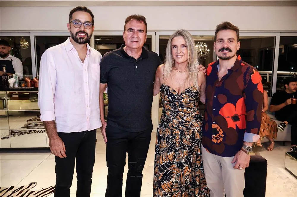 Igor Brito, Ricardo Ramalho, Simone Hartmann e Miguel Filho