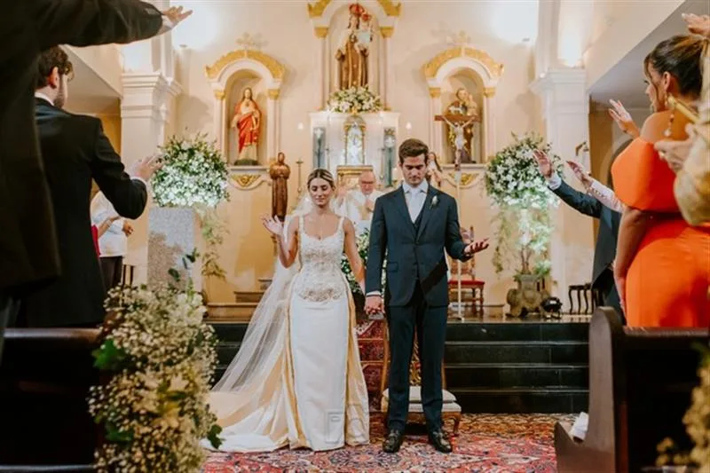 Bruna Magalhães e Ravi Macedo