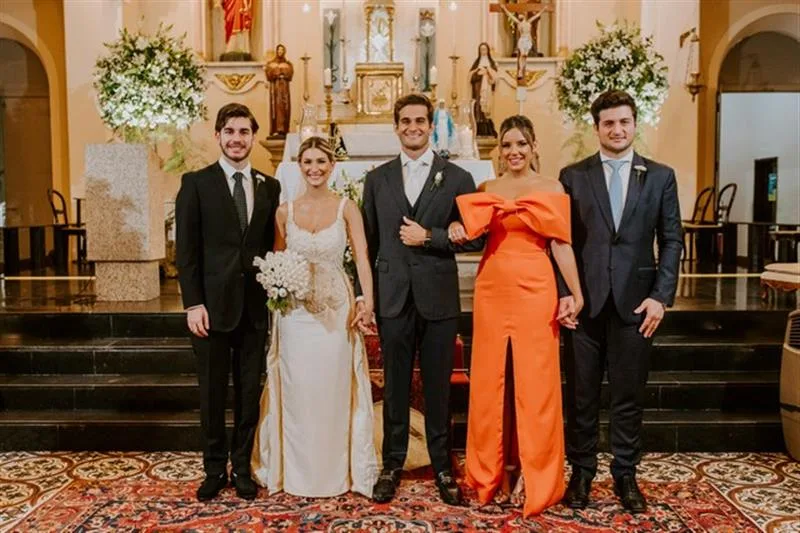Arthur e Bruna Magalhães, Ravi Macedo, Fernanda Levy e Omar Macedo