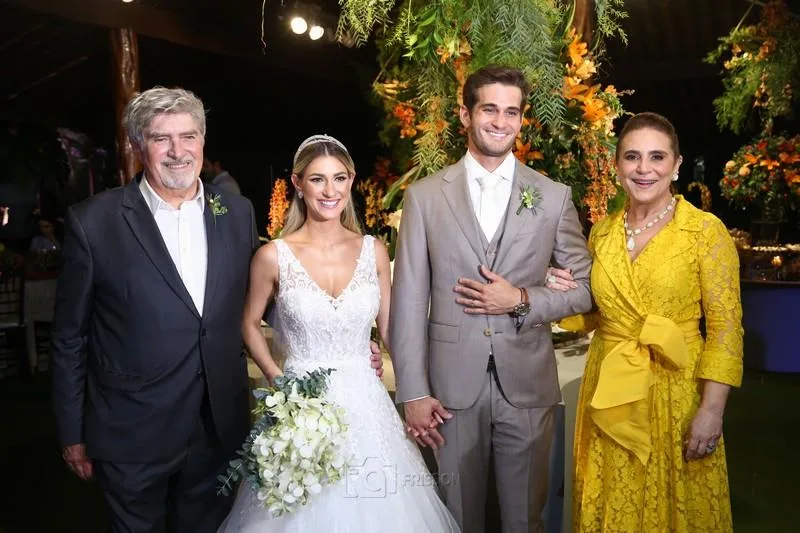 Amarilio, Bruna, Ravi e Patrícia Macedo