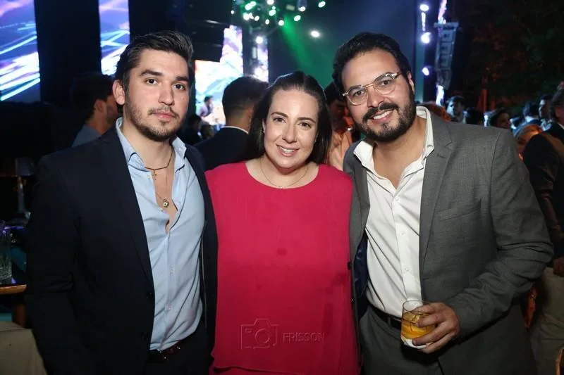 Bruno Parente, Clara Frank e Vinícius Machado