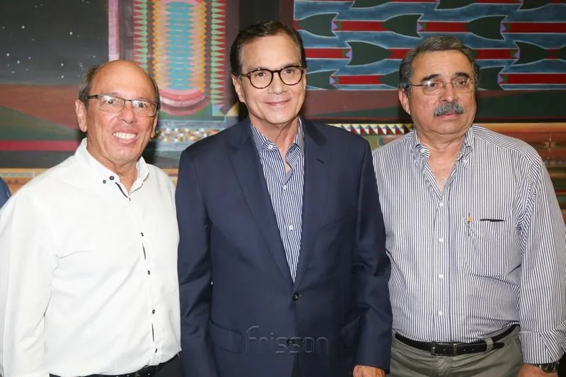 André Montenegro, Beto Studart e Roberto Sérgio Ferreira