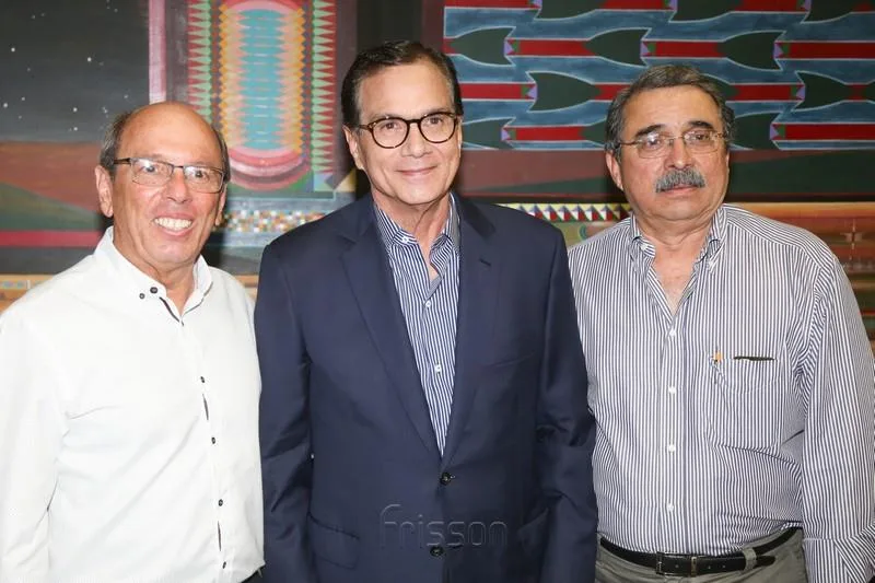 André Montenegro, Beto Studart e Roberto Sérgio Ferreira