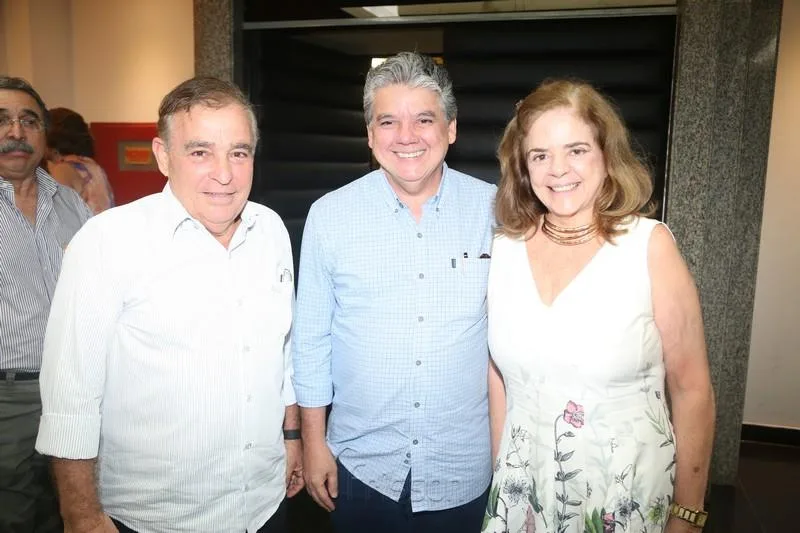 Cláudio Targino, Chico Esteves e Roseane Medeiros
