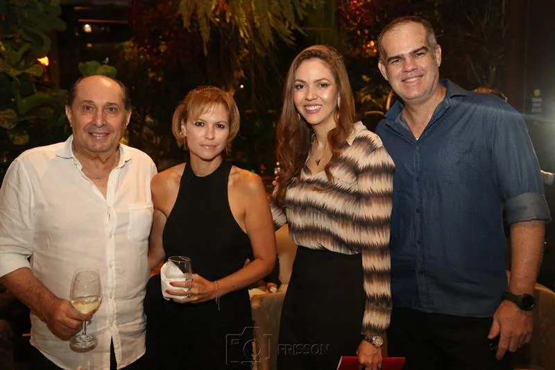 Aginaldo Lima, Andrea Juaçaba, Ana Flávia Torquato e Célio Gurgel