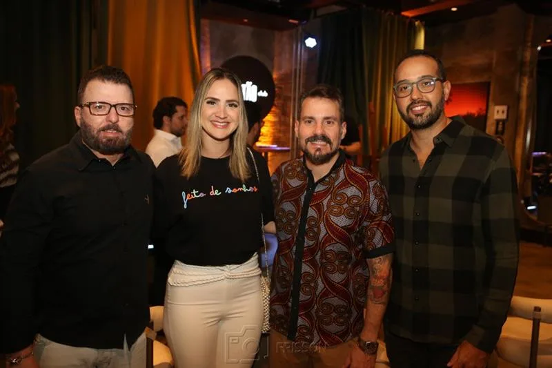 César Martins, Joana Clemente, Miguel Filho e Igor Brito