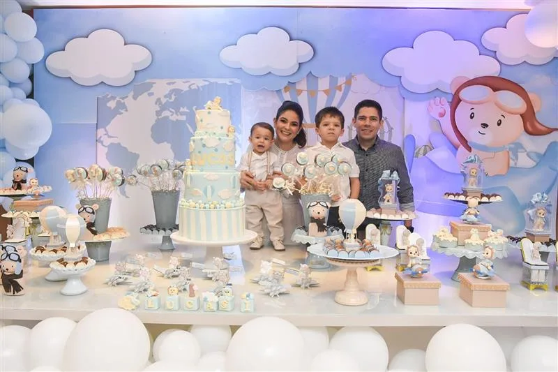 Batismo e aniversário Lucas